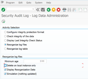 Delete audit logging