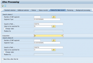 idoc processing