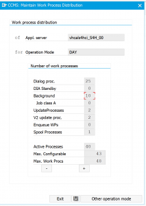 Process distribution tuning