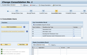 SLAW2 consolidate users