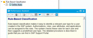 USMM rule based classification