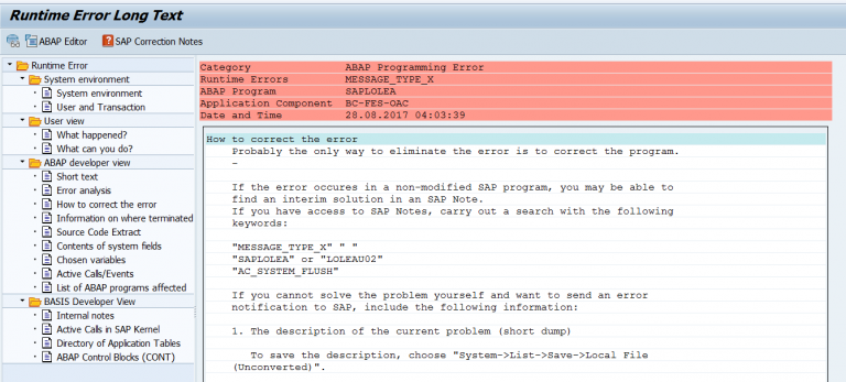 Tips For Improved Short Dump Analysis In ST22 – Saptechnicalguru.com