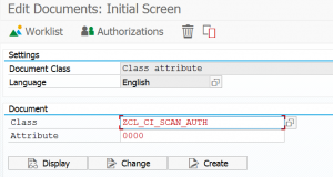 Custom SCI help text creation screen