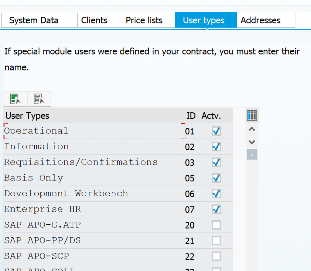 SAP User License Measurement – Saptechnicalguru.com